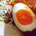 らぁ麺屋 武市商店 - 味玉