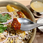 スパイスカレー あかつ亭 - トマトのアチャール アップ