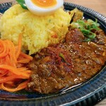 スパイスカレー もももも - レッドマルチョウのキーマカレー