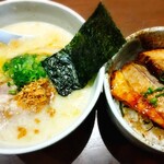 らーめん 謙正 - 一緒に！