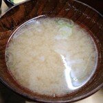 Tanjirou - セットの味噌汁