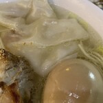 塩そば専門店 桑ばら - ユメさんのドロドロカレーと塩かけそばの定食＋特製トッピング