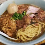 塩そば専門店 桑ばら - パイカカレーそば 半ライス付き