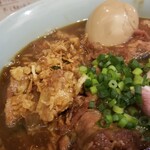 塩そば専門店 桑ばら - パイカカレーそば 半ライス付き