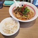 Rock’anDo - ラムとクルミの汁なし担々麺＋麦飯