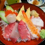 よさこい - 日替りの海鮮丼(R3.11.29撮影)