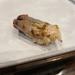 寿司 しくら - ホッキ　炙ってあり甘みが