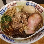 塩そば専門店 桑ばら - 北海道産干しこまいと色々魚介の中華そば