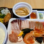 牡蠣･海鮮食べ放題 松島おさしみ水族館 - 