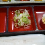 蕎麦処 一休 - 蕎麦用薬味(白胡麻、刻み葱、本山葵)(R3.10.27撮影)