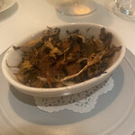 ARMONICO - 真鱈白子と舞茸のオイル煮