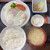 うんの食堂 - 料理写真:「ハムエッグ定食」@700＋「納豆」@100