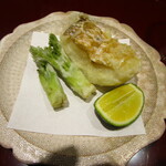 礒田 - 白甘鯛とタラの芽