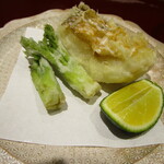 礒田 - 白甘鯛とタラの芽