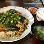 Tenya Wanya Okonomiyaki - お好み焼き定食