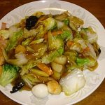 中華料理 翠光苑 - 特製あんかけ焼きそば