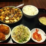 Taiwan Ryourishouryuu - 裏メニューの陳麻婆定食