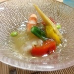 かず味家 - 焼き野菜のゼリー寄せ