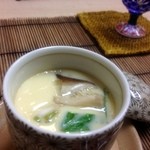 かず味家 - 河豚白子入り茶碗蒸し