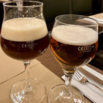 Brasserie Federal - ドリンク写真:Ittinger25dl=5.2、 Falken Schwarz25dl=5.4