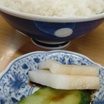 江ちゃんラーメン - 漬物〜(⁠◍⁠•⁠ᴗ⁠•⁠◍⁠)