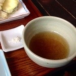蕎麦商 楓 - Ｈ25.06　野菜天（小）付きそば￥１,０００