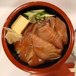 Shimizu Minato Kaisendonno Mise - 2022年8月　中トロ入りづけまぐろ丼　1180円