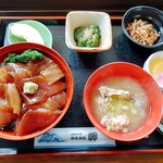 岬 - マグロづけ丼@1200円