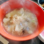 岬 - 白子入のお味噌汁