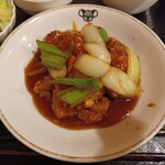中華料理 敦煌 らーめんすき - 酢豚
