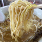 ラーメン大学 - 麺は細麺