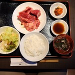 焼肉 わがんせ - 2022年8月　切り落としランチ（数量限定）　1880円