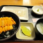 柿崎商店 海鮮工房 - 赤折ウニ丼