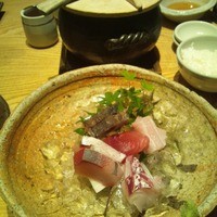 魚匠 銀平 心斎橋店 - お刺身とお釜