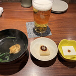 蒼天 南口店 - お通し