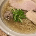 ラーメン 普通 - 貝出汁塩ラーメン