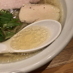 ラーメン 普通 - 貝出汁塩ラーメン