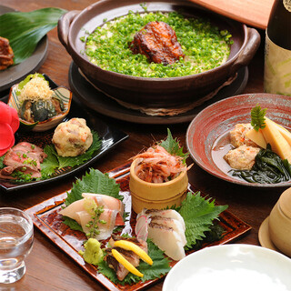 地方料理的美味＆提供2人以上的宴會包廂♪