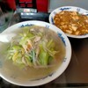 Chuuka Ryouri Ichiban - タンメン+半麻婆豆腐丼1050円