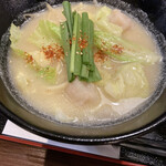 Yoshiyoshitei - もつ鍋ちゃんぽん味噌味。