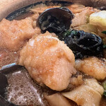 紅虎餃子房 - タラ味噌煮込み麺（タラ）