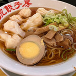 紅虎餃子房 - 海老ワンタン麺
