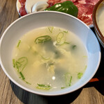 長春 - 玉子スープ