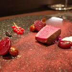 レストラン ラ・フロレゾン・ドゥ・タケウチ - 蝦夷鹿