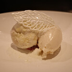 レストラン ラ・フロレゾン・ドゥ・タケウチ - 芸術的デザート