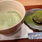 Tsujiri Chaho - お抹茶と抹茶大福のセット