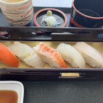 Resutoran Abanthi - 和食ランチの握り寿司
