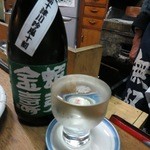 独酌　三四郎 - 日本酒はグラスで頂きます。