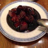 青菜 丸の内ブリックスクエア店 - 酢豚 肩ロース肉の黒酢ソース