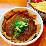 麺屋 高橋 - 漬け汁（チャーシュー、平メンマ増し）